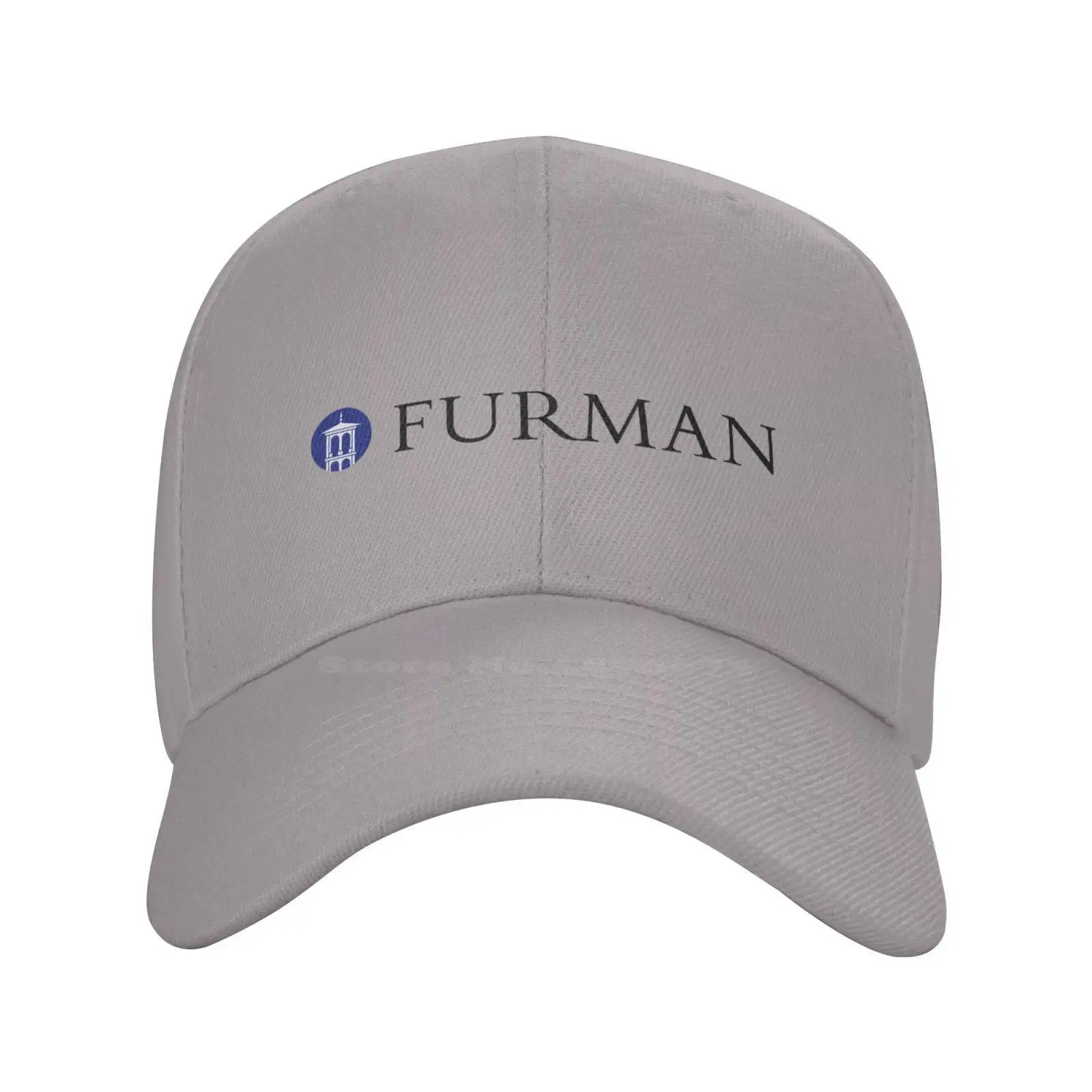 

Повседневная джинсовая бейсболка с принтом логотипа Furman University