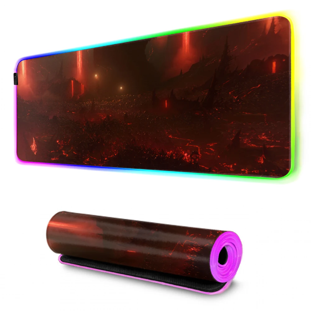 Коврик для мыши большой, 40 х90 см, 4 RGB, XL