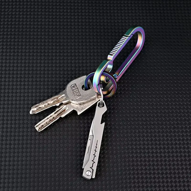 Мини-складной нож EDC Острое Универсальное Лезвие из титанового Сплава сменная