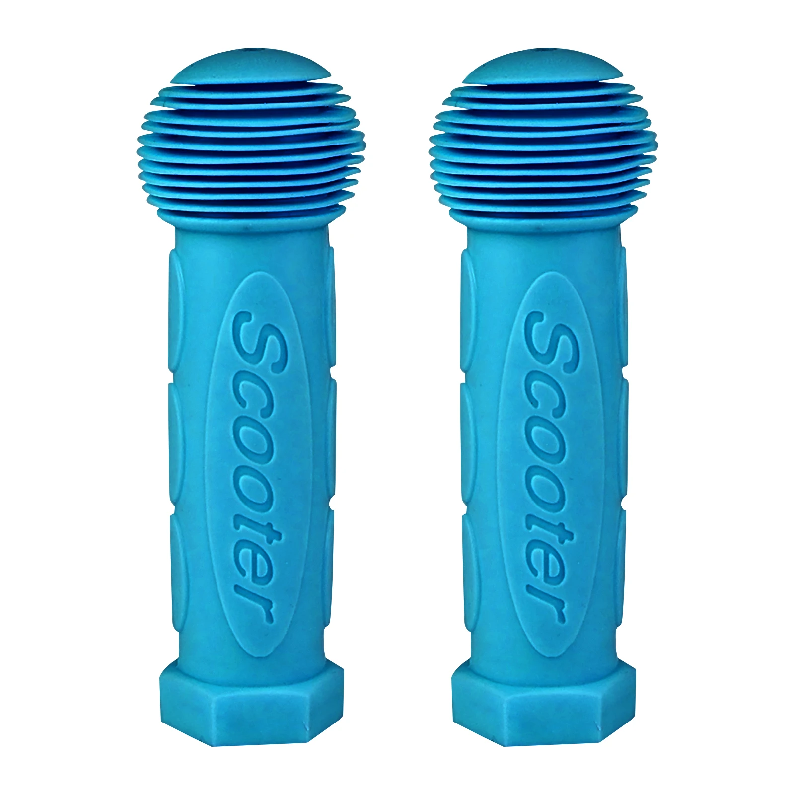 1 пара ручек для скутера Мягкие Резиновые Нескользящие прочные Простые в