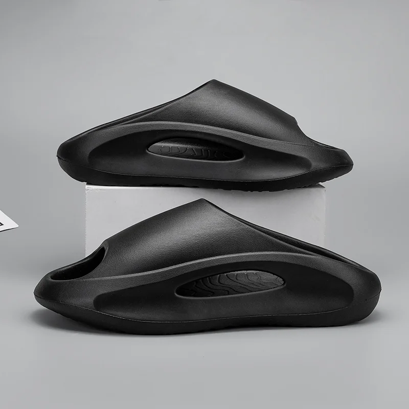 Мужские Нескользящие кроссовки на толстой подошве уличные сандалии из ЭВА