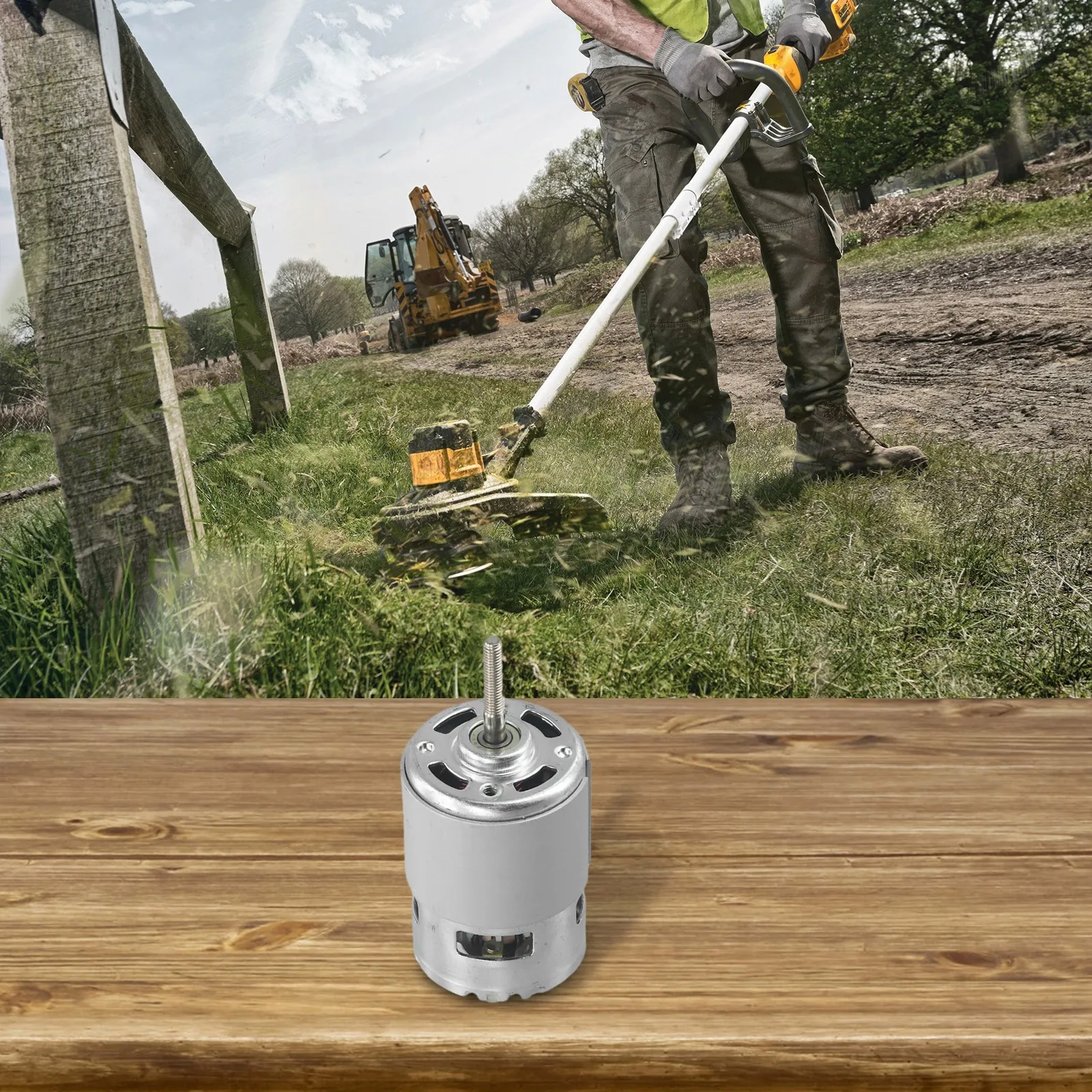 1 шт. 755 Тип двигателя с литиевой батареей двигатель газонокосилки для триммера