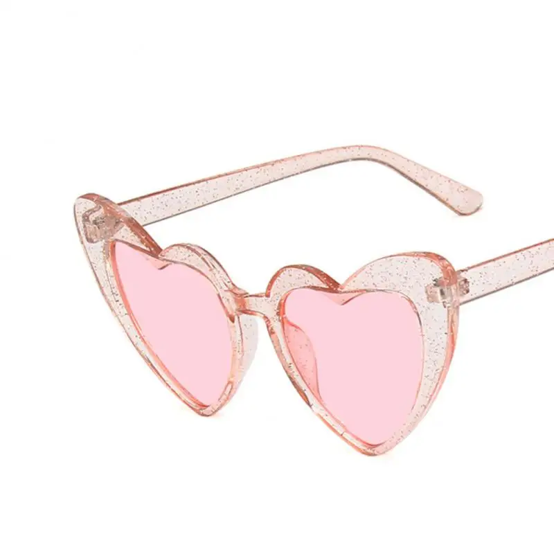 

2022 Fashion Love Heart Sunglasses Women cute sexy retro Cat Eye Vintage cheap Sun Glasses red purple tea UV400 Lens female