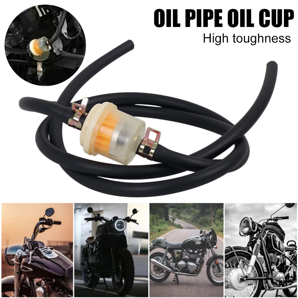

1m Fuel Filter Hose Tube Line With 3Pcs Fuel Filter For GY6 49cc 50cc Taotao 50cc Chinese Scooter ATV Dirt Bike Motorcycle Parts