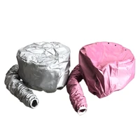 1 piece hair dryer care cap for hair dyeing styling heating hot air drying safer home care silver pink hair drying cap