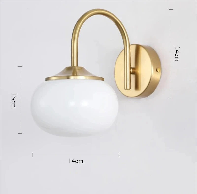 

Настенный светильник Claeted розово-белый стеклянный