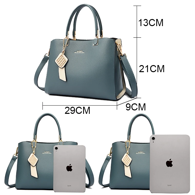 Женская сумка-клатч из ПУ кожи с верхней ручкой