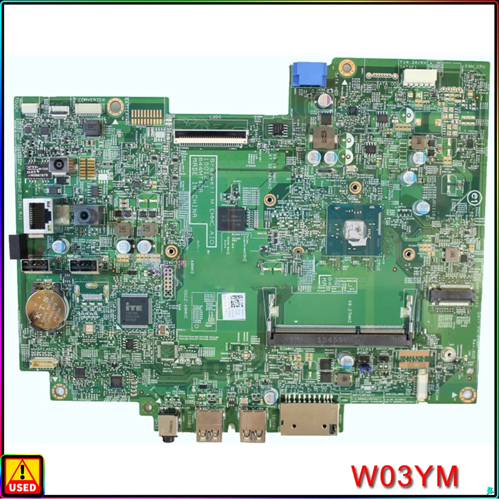 Vieruodis для Dell Inspiron 3052 материнская плата для ноутбука W03YM 0W03YM CN-0W03YM 14061-1 W/ N3150 CPU