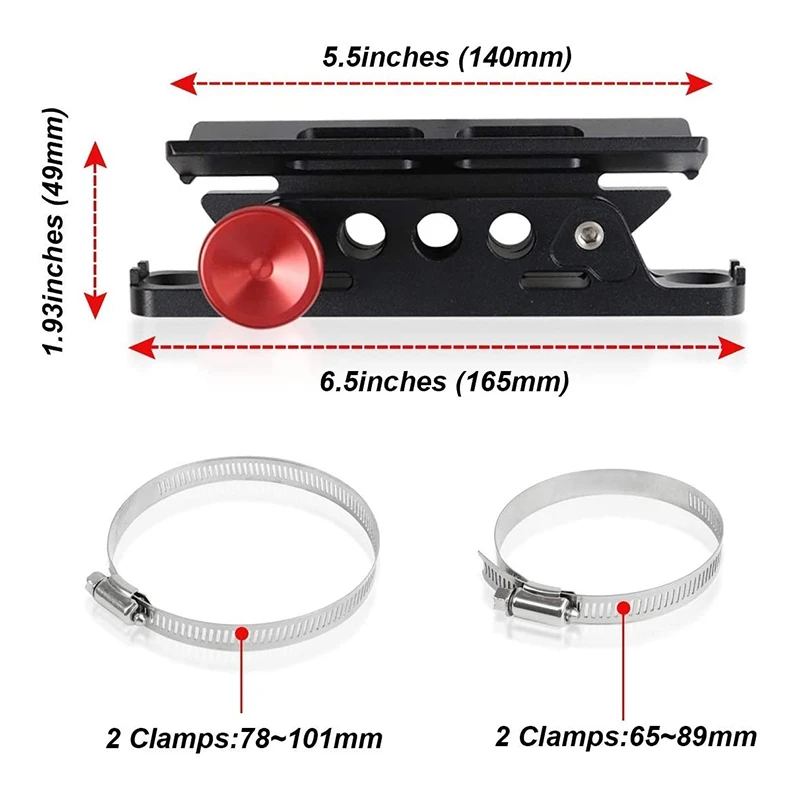Универсальный быстросъемный кронштейн для рулонного огнетушителя Jeep Wrangler Polaris RZR