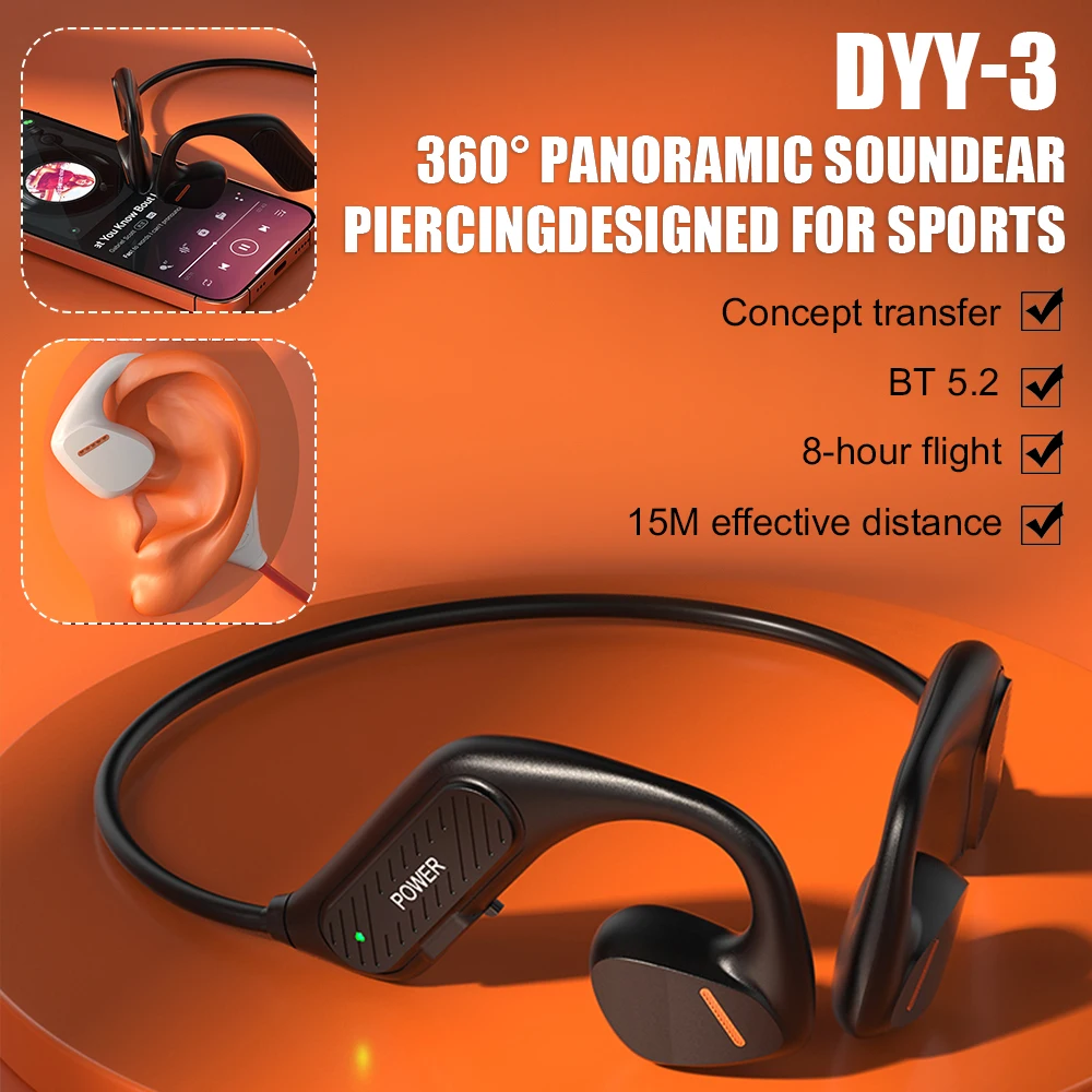 

New Swim Bone Conduction Headphones Bluetooth Wireless Earphone 16GB MP3 Music Player Waterproof Earbuds Fitness Sport Headset