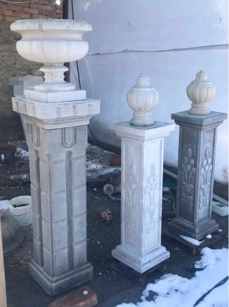 Пластиковый сборный железобетонный цветочный горшок формы для кашпо на продажу