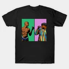 Футболка Tupac and biggie, футболки Tupac 2pac Shakur в стиле хип-хоп, Makaveli rapper Snoop Dogg Biggie Smalls eminem J Джей Коул-z Savage