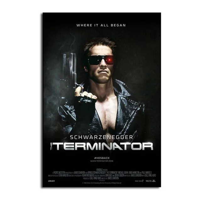 

Плакат Терминатор на холсте