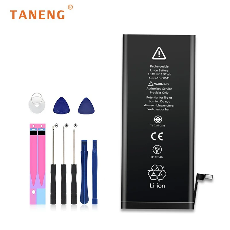 

Перезаряжаемая батарея для iPhone 5 6 7 8 Plus 11 5s se 6s 6sp Xr X Xs-Max, литиевая батарея для iPhone XR XS-MAX 11 с инструментами