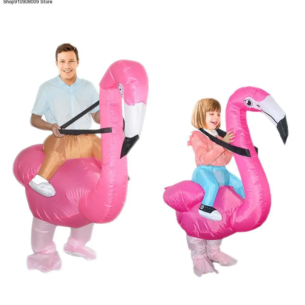 

Flamingo Cosplay Costume Innovative Inflatable Toys Halloween Christmas Children's Day Inflatable Deception Clothing Props