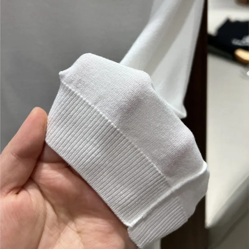  Golf Summer Short Sleeve Sweater Crew Neck Pullover Tops Knit Sweater For Women