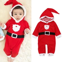 baby romper newborn cosplay clothes baby girl boy santa costume jumpsuit toddler christmas party costume 3 6 9 12 18 months