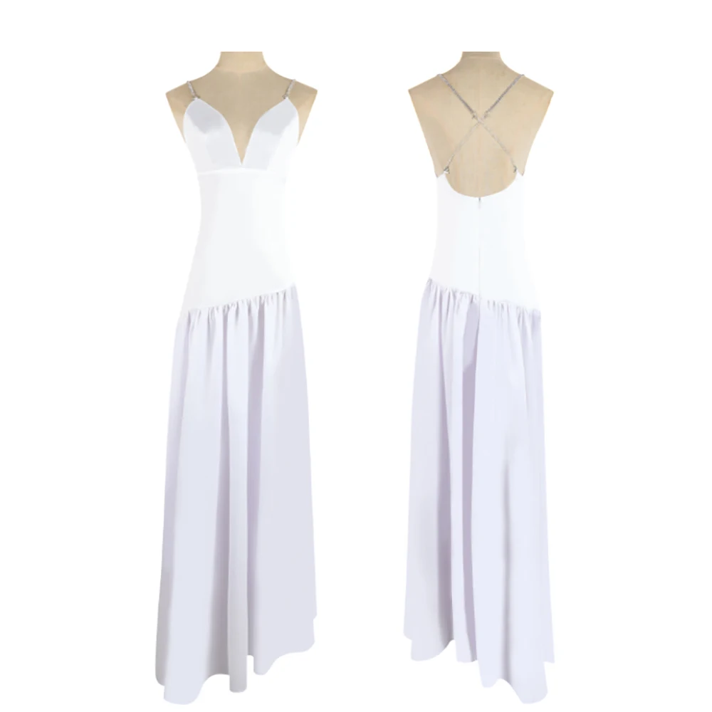 Костюм клоуна для девочек Харлин косплей шутка белое платье костюм женское на