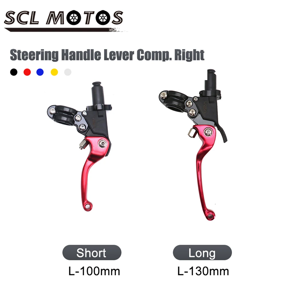 

SCL MOTOS Universal 22mm Modify Short Long Model Alloy Brake Handlebar Lever For Motocross Motorcycle Pitbike Dirt Pit Bike
