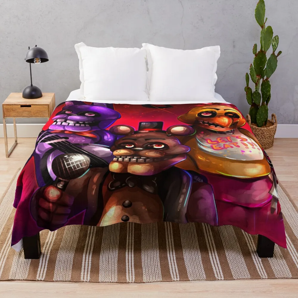 

FNAF + (Plus) Throw Blanket Heavy Blanket