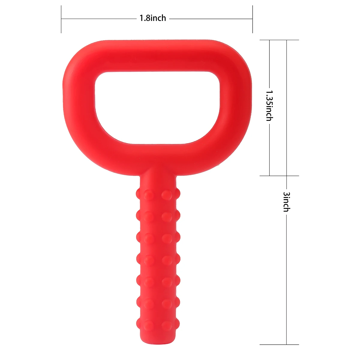 Силиконовая Трубка Для Прорезывания Зубов Гладкая Текстура Инструмент