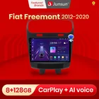Junsun V1 pro AI Voice 2 din Android Авто Радио для Fiat Freemont 2012-2020 Автомобильное радио Мультимедиа GPS Track Carplay 2din dvd