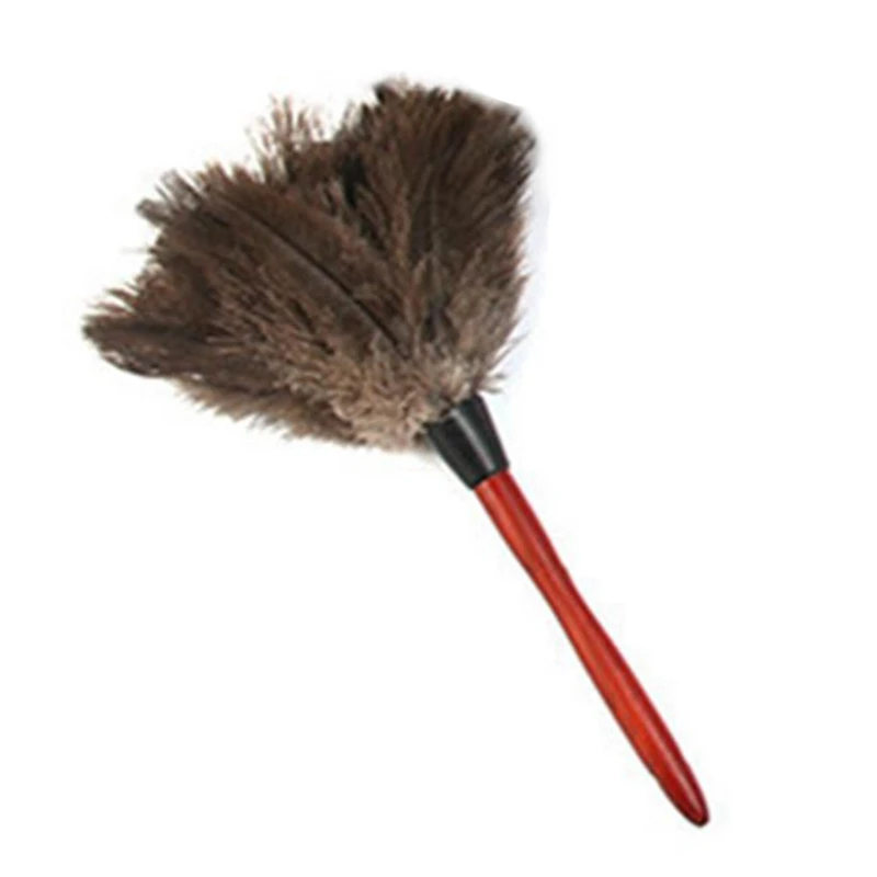 

Feather Brush Thickened Nape Feather Duster Dusting Duster Ostrich Feather Duster For Auto Household