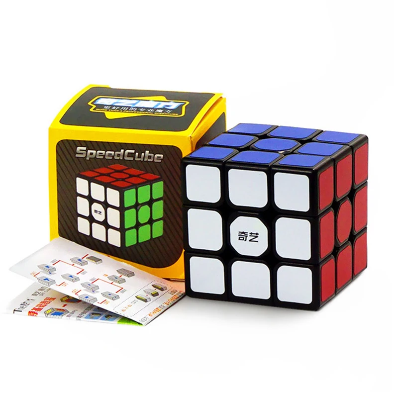 

QIYI Mini Warrior S 3x3x3 Speed Magic Cube 3x3 Sail W Puzzle Black Stickerless Cubo Magico Educational Games Kids Children Toy
