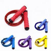 Fitness Speed Jump Rope Gym Crossfit Skipping Ropes With Ball Bearings Anti-Slip Handles Outdoor Sport Adjustable Skipping Ropes