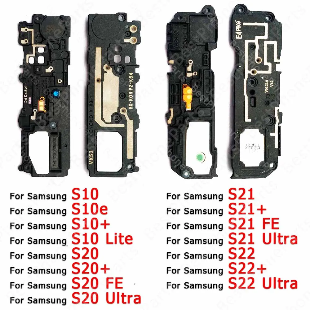 Для Samsung Galaxy S22 S21 Ultra S10 Lite S10e S20 Plus FE 5G Громкоговоритель зуммер кольцо звуковой