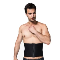 haleychan mens firm tummy control shapewear compression waist trainer slimming body shaper belly fat girdle stomach band corset