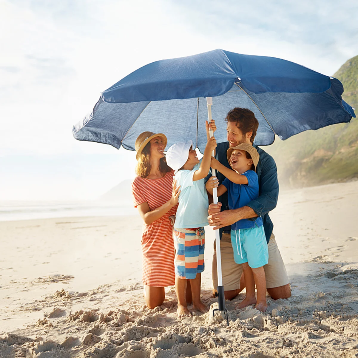 Вставка для зонта песчаный якорь держатель пляжного подставка наружного