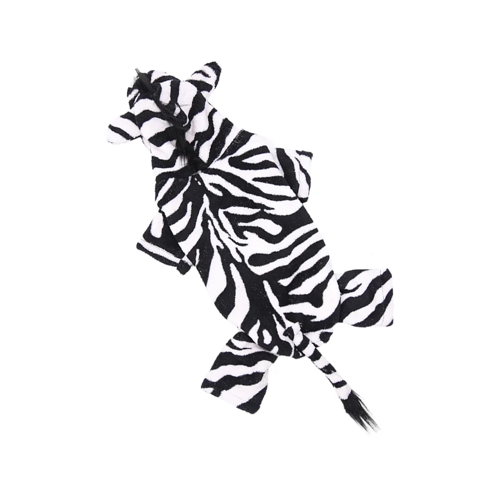 

1pc Dog Winter Coat Zebras Tail Warm Dog Apparel Hoodie Coat Pet Dog Supply
