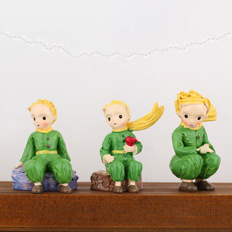 

Мой мультяшный Маленький принц в современном стиле, миниатюрный фотополимер, мини-стол для гостиной, подарки для детей