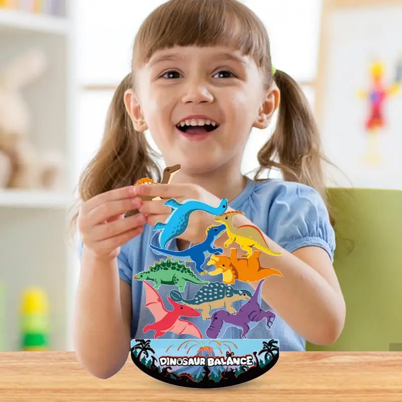 Деревянные блоки для сборки игрушки динозавров интерактивные Обучающие