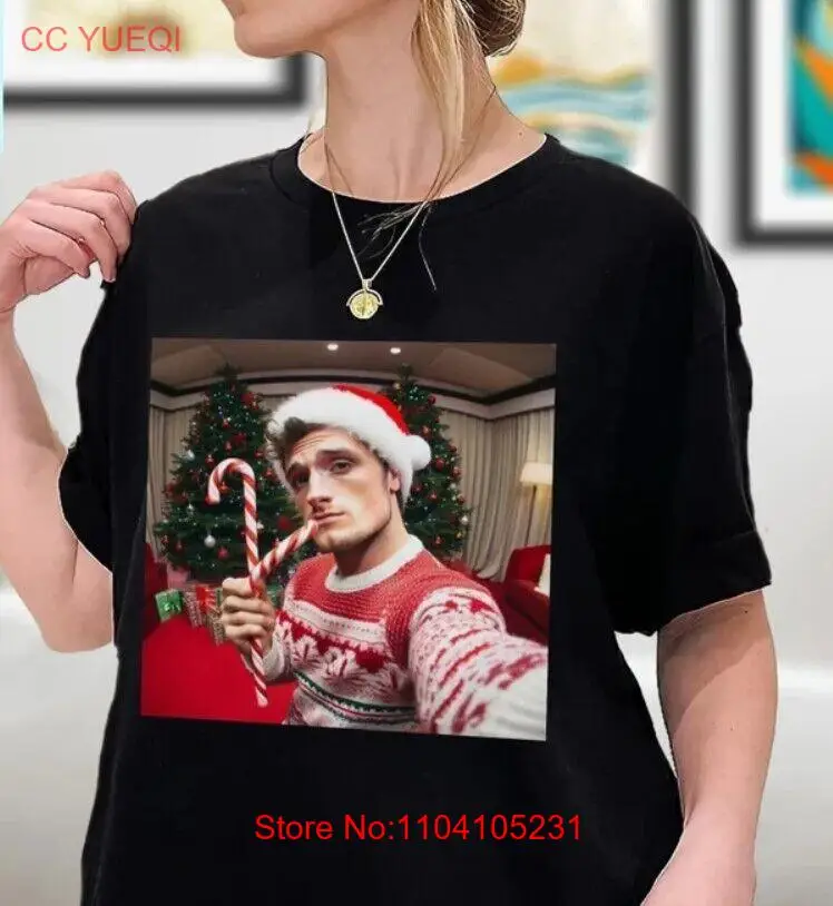 Рубашка Have A Merry Joshmas Christmas все что я хочу на Рождество — Peeta Mellark |