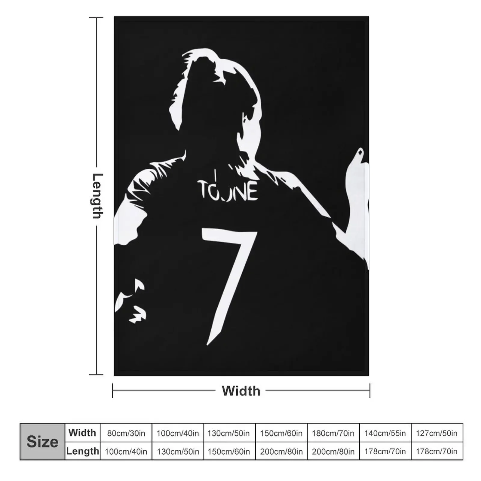 Дизайн футболиста Элла Тооне летнее мягкое декоративное одеяло для дивана