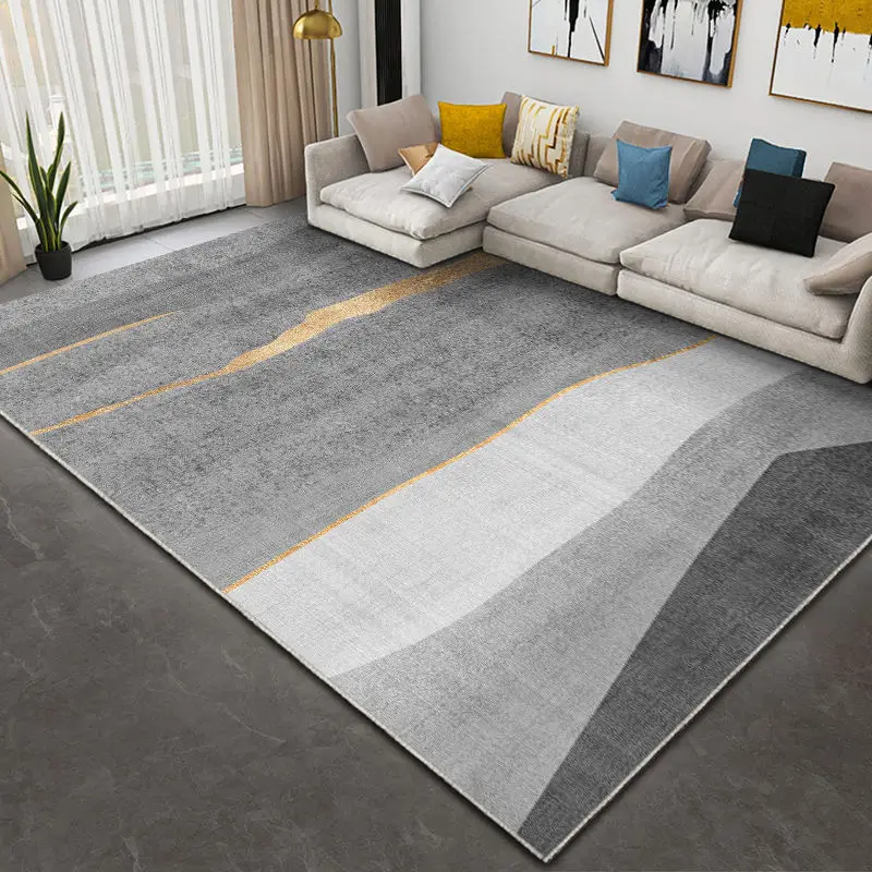 

Geometry Style Non-slip Bedroom Rugs Carpet for Living Room Washable Floor Mat Area Rug Soft Carpets Room Decoration