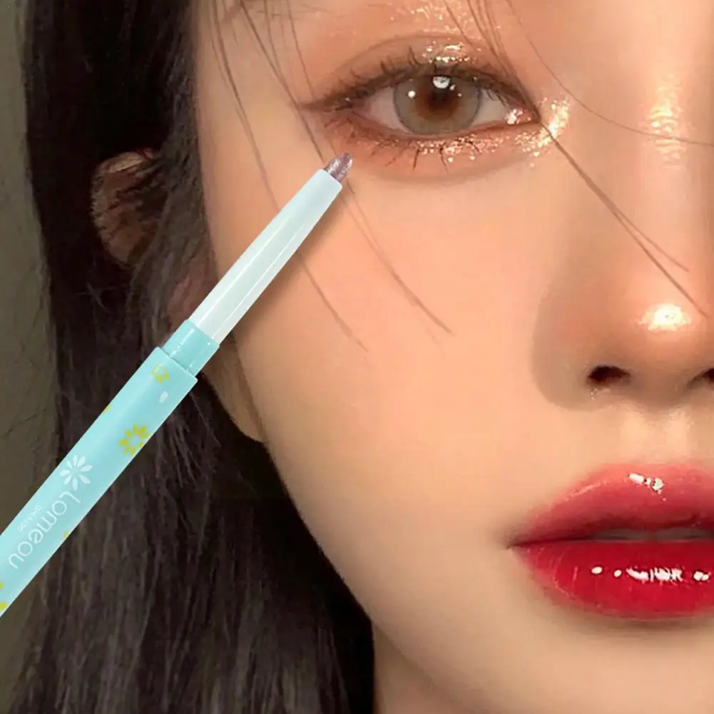 

Diamond Glitter Eyeshadow Liner Pencil Highlighter Cosmetics Smoothing Brighten Silkworm Makeup Tool Shiny Long Lasting Lyi Q8E0