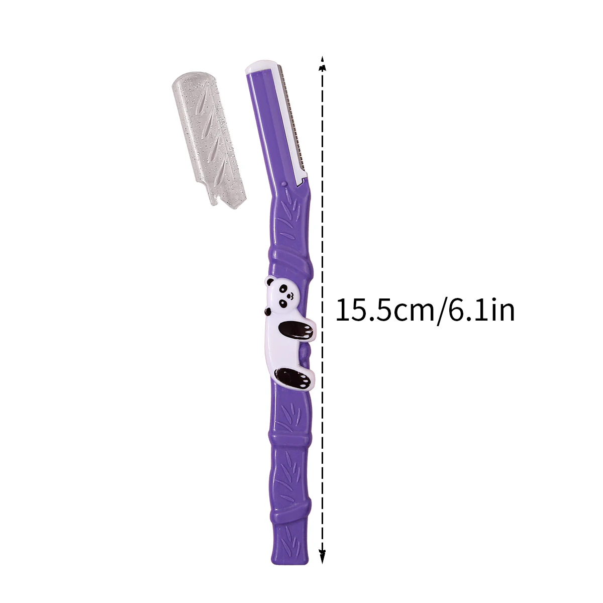 1 Шт. Портативный Триммер Для Бровей С Защитной Сеткой Устойчивый К Царапинам