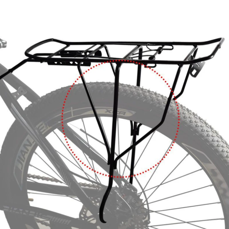 

Багажник велосипедный из алюминиевого сплава, регулируемая подставка для заднего сиденья горного и дорожного велосипеда