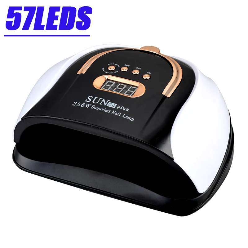 

Nail Drying Lamp 114W UV LED Lamp For Manicure Newest Gel Nail Polish Lamp with 57 LEDs Professional Smart Manicure Machine