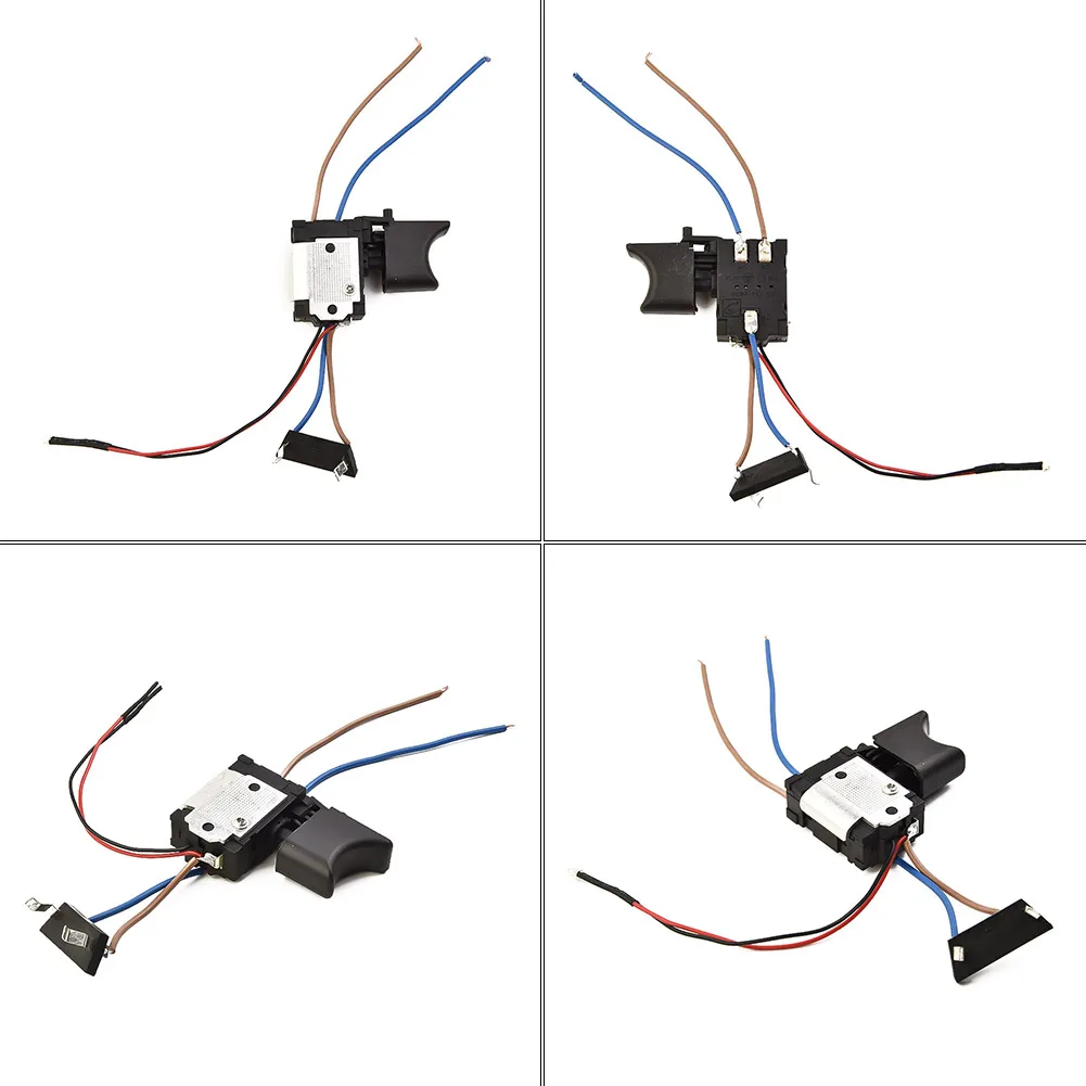 

Button Electric Drill Control DC 7.2-24V Drill Dustproof Electric Push Switch Trigger Accessories High quality