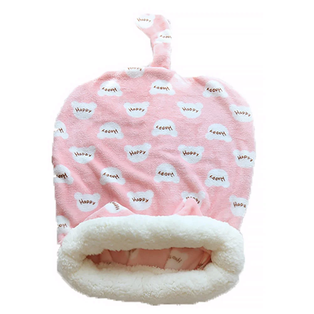 

Cat Sleeping Bag Stuffed Kitten Kitten Tent Bed Kitten Bed Fluffy Pet Cushion Flannel Soft Puppy Bed Pad