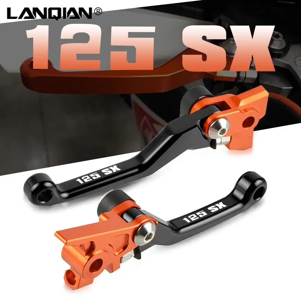 

Motocross Accessories Aluminum Dirt Bike Pivot Brake Clutch Levers For 125SX 125XC-W 125 SX XCW 2004-2018 2015 2016 2017