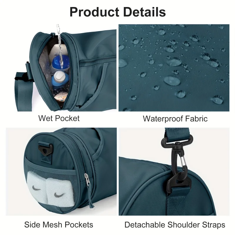 Минималистичная Спортивная Наплечная Сумка с принтом легкая универсальная