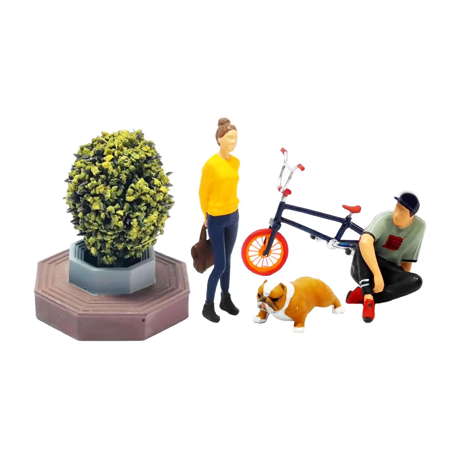 

Миниатюрные фигурки людей в масштабе 1/64, игрушки для уличных зданий, коллекции