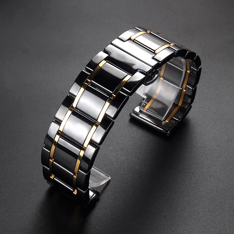 Ceramic Watch Bracelet for OPPO Watch 2 46mm 41mm Top-quality Watch Strap For OPPO watch 1 42mm 46mm band accessories wristband
