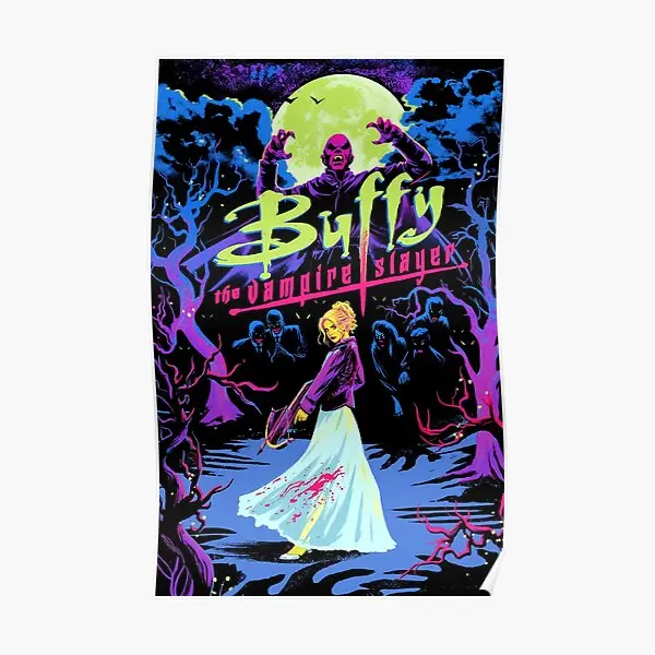 

Buffy The Movie Horor Poster Print Picture Wall Vintage Home Room Decoration Decor Painting Funny Mural Art Modern No Frame