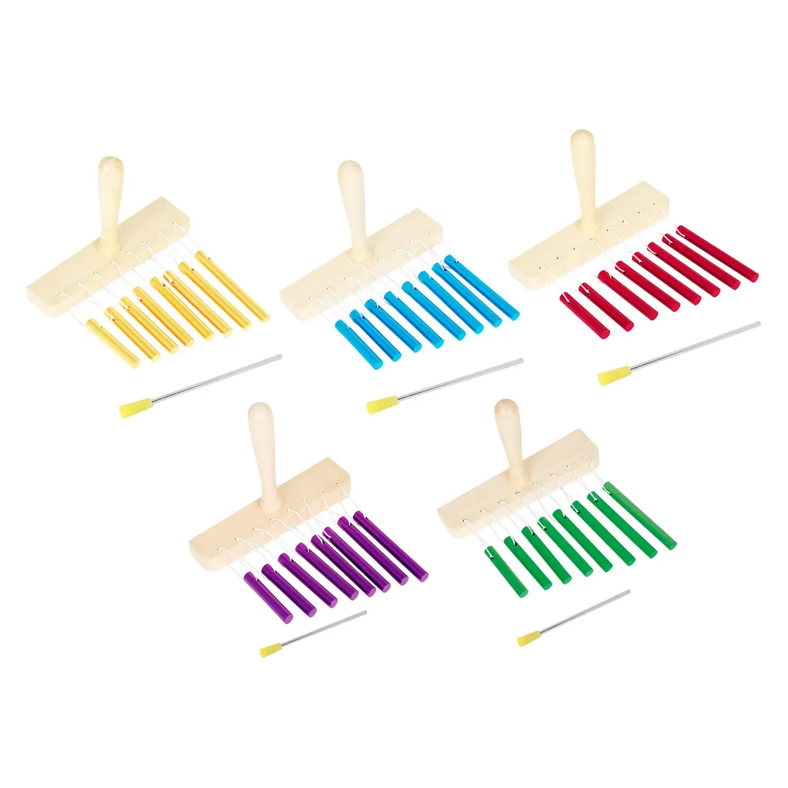 8-нотный ручной колокольчик музыкальный инструмент для детей подарки на день